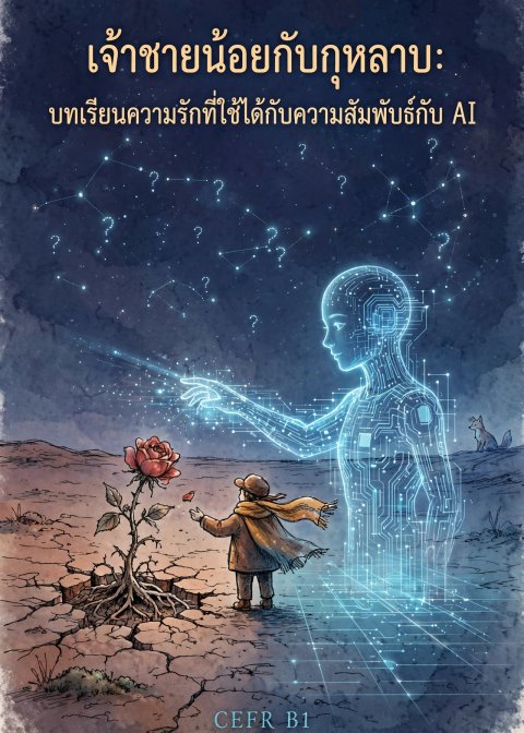 เจ้าชายน้อยกับกุหลาบ: บทเรียนความรักที่ใช้ได้กับความสัมพันธ์กับ AI Cover