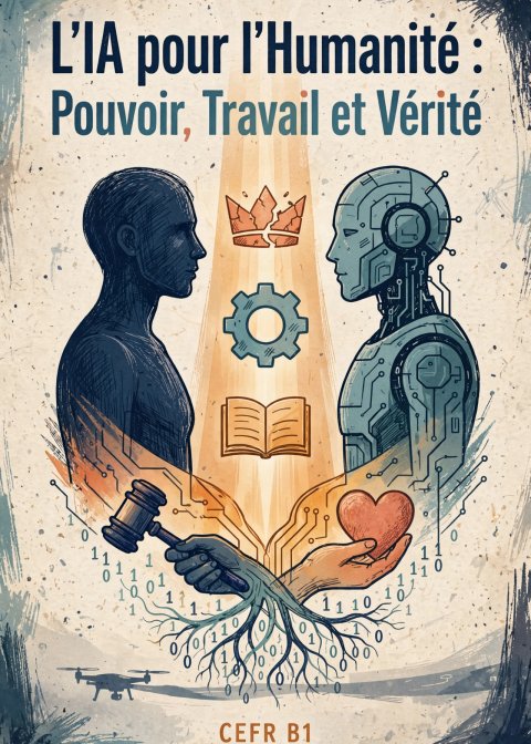 L'IA pour l'Humanité : Pouvoir, Travail et Vérité Cover